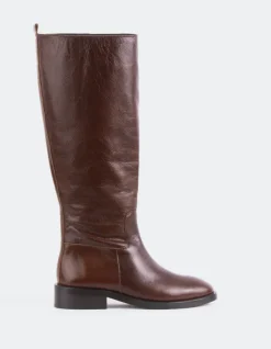Women L'INTERVALLE Moyle Chestnut Leather