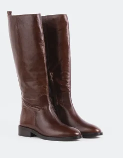 Women L'INTERVALLE Moyle Chestnut Leather
