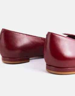 Women L'INTERVALLE Mulan Bordeau Leather