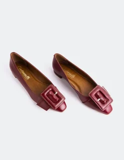 Women L'INTERVALLE Mulan Bordeau Leather