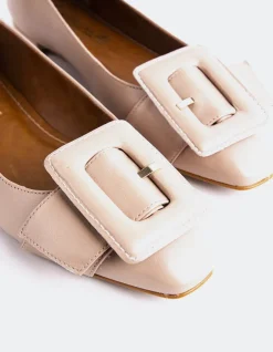 Women L'INTERVALLE Mulan Nude Leather