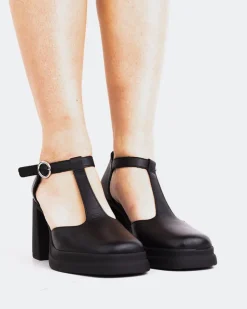 Women L'INTERVALLE Navona Black Leather
