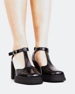 Women L'INTERVALLE Navona Black Naplack