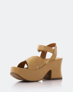 Women L'INTERVALLE Nerissa Camel Leather