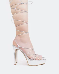 Women L'INTERVALLE Nevis Silver Metal