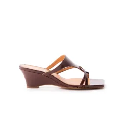 Women L'INTERVALLE Niobe Chestnut Leather