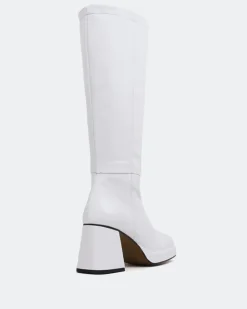 Women L'INTERVALLE Normandy White Naplack