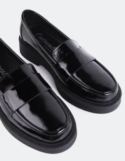 Women L'INTERVALLE Novee Black Patent