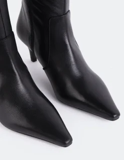 Women L'INTERVALLE Odyssia Black Leather