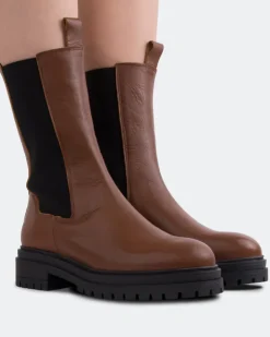 Women L'INTERVALLE Ollan Cognac Leather