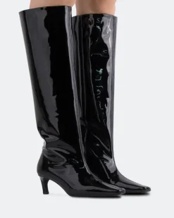 Women L'INTERVALLE Omara Black Patent