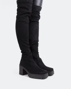 Women L'INTERVALLE Orford Black Suede