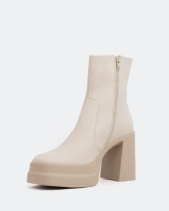Women L'INTERVALLE Padua Off White Leather