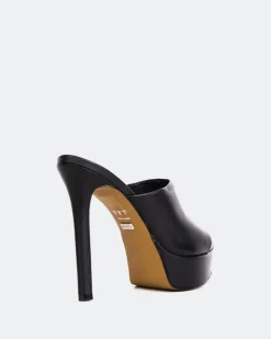 Women L'INTERVALLE Paraga Black Leather
