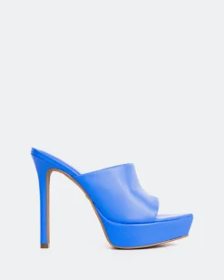 Women L'INTERVALLE Paraga Blue Leather