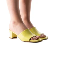 Women L'INTERVALLE Pico Yellow Leather