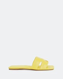 Women L'INTERVALLE Placida Yellow Leather