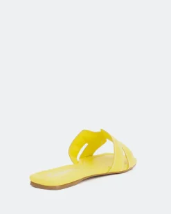 Women L'INTERVALLE Placida Yellow Leather