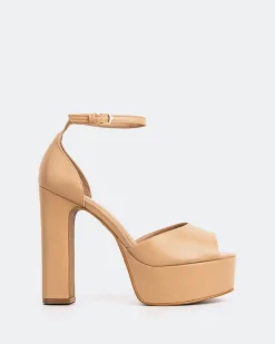 Women L'INTERVALLE Porfi Camel Leather