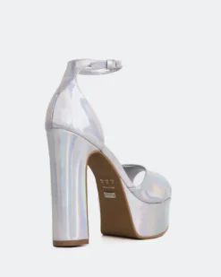 Women L'INTERVALLE Porfi Silver Mirror