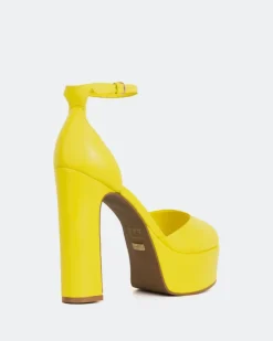 Women L'INTERVALLE Porfi Yellow Leather