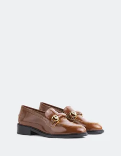 Women L'INTERVALLE Prato Tan Leather