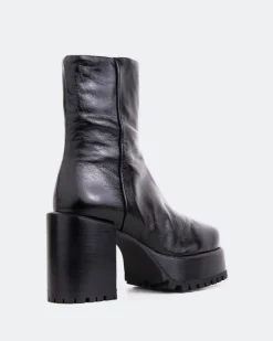 Women L'INTERVALLE Prescot Black Leather