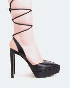 Women L'INTERVALLE Privé Black Leather