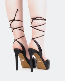 Women L'INTERVALLE Privé Black Leather