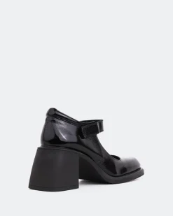 Women L'INTERVALLE Queensway Black Leather
