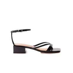 Women L'INTERVALLE Radiant Black Leather