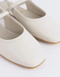 Women L'INTERVALLE Rafya Off White Leather
