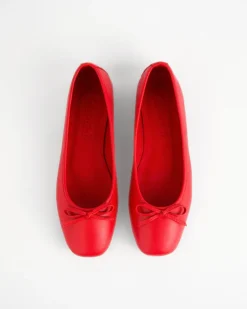 Women L'INTERVALLE Ramesses Red Leather