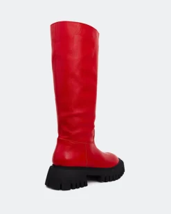 Women L'INTERVALLE Rector Red Leather