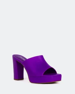 Women L'INTERVALLE Republic, Purple Leather/Cuir Violet