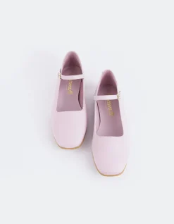 Women L'INTERVALLE Reubena Pink Leather