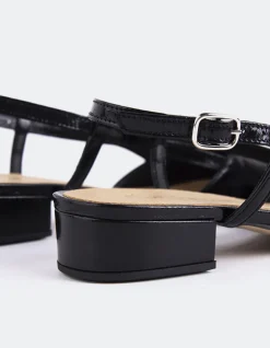 Women L'INTERVALLE Rinda Black Leather
