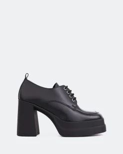 Women L'INTERVALLE Ripetta Black Leather