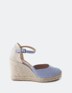 Women L'INTERVALLE Roberta Blue Canvas
