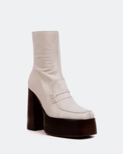 Women L'INTERVALLE Rodrigo Off White Leather