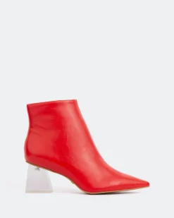 Women L'INTERVALLE Rohi Red Leather