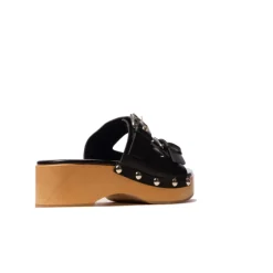Women L'INTERVALLE Ronja Black Leather