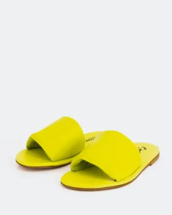 Women L'INTERVALLE Rum Yellow Leather