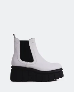Women L'INTERVALLE Rupert White Leather
