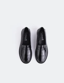 Women L'INTERVALLE Safiya Black Patent