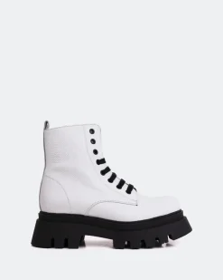 Women L'INTERVALLE Sainz White Leather