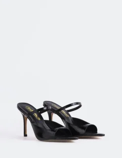 Women L'INTERVALLE Scilla Black Naplack