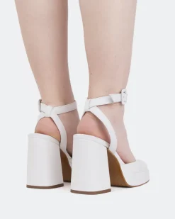 Women L'INTERVALLE Serre White Leather
