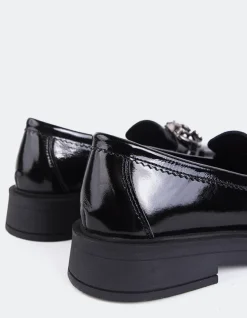 Women L'INTERVALLE Sheldawn Black Patent