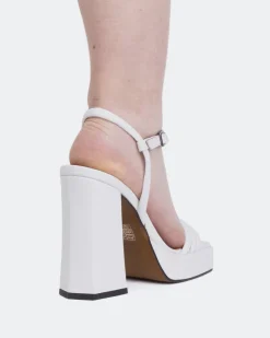 Women L'INTERVALLE Shock White Leather